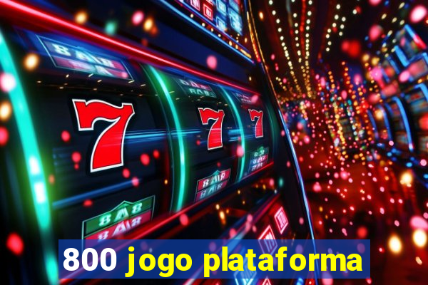 800 jogo plataforma